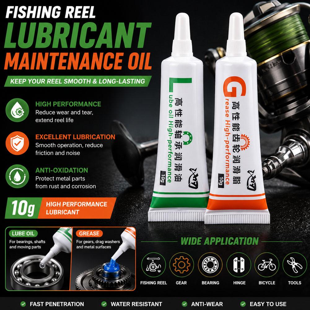 Kit de Óleo e Graxa Lubrifican - Reel Repair Kit avaliação e preço