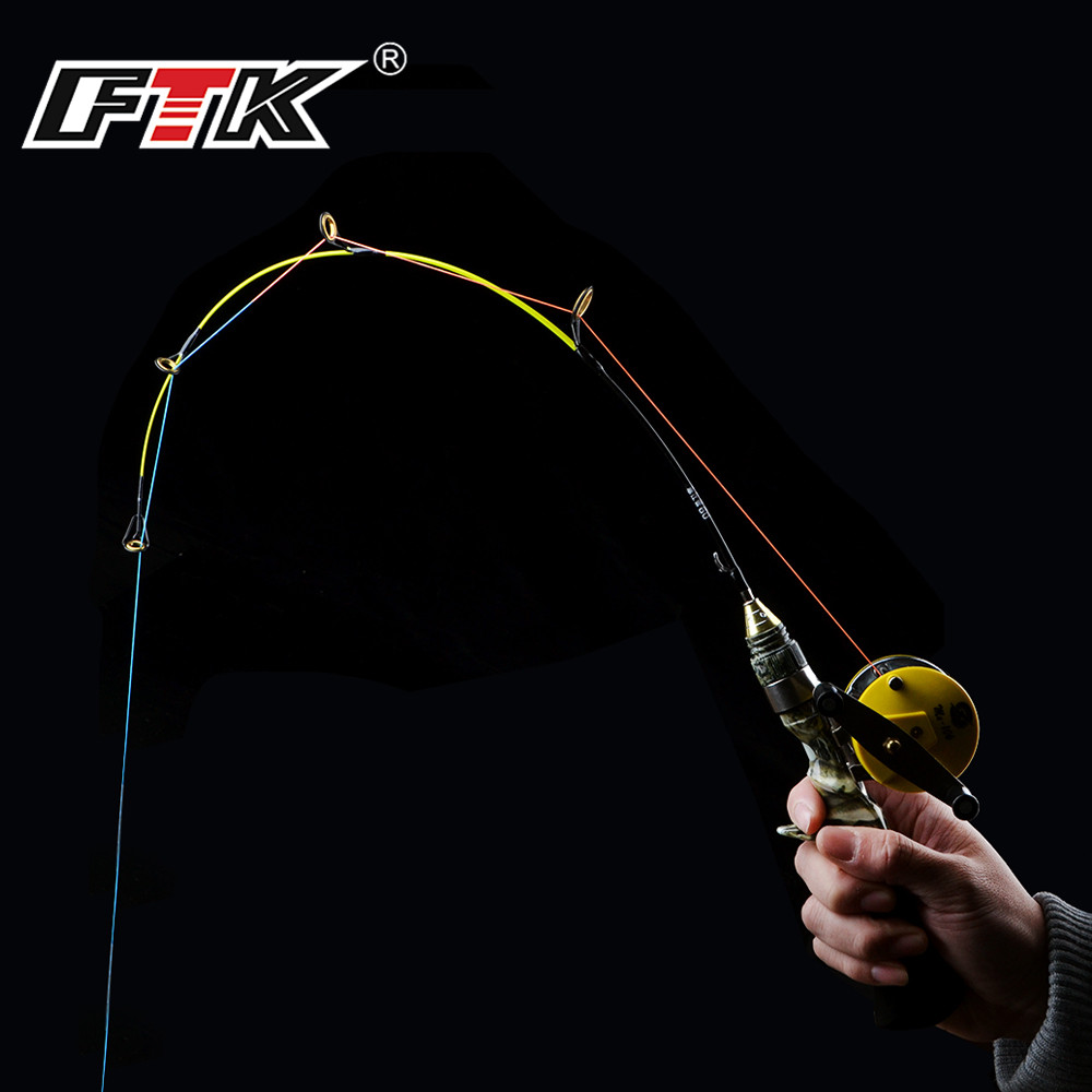 Vara de Pesca no Gelo FTK 50cm - Ice Fishing Reel avaliação e preço