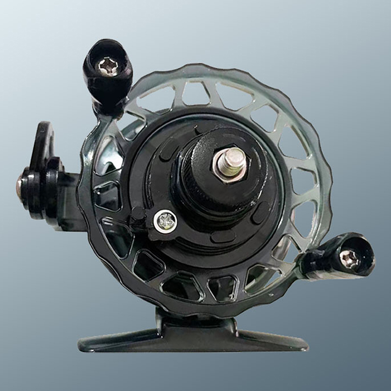 Novo 1 peça 1:1 Carretilha Por - Ice Fishing Reel avaliação e preço