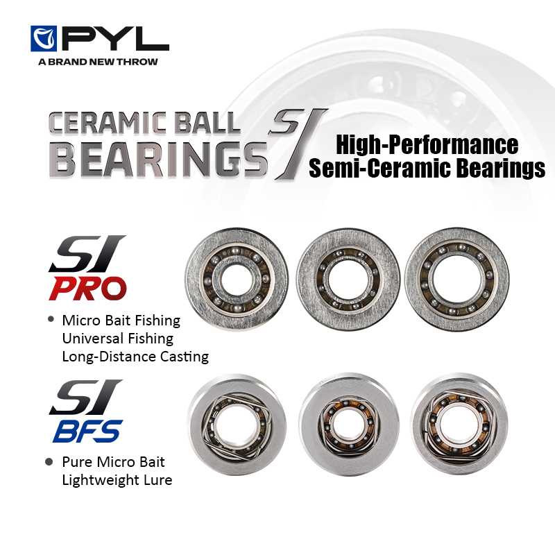 Pyl semi cerâmica rolamento de - Conventional Reel avaliação e preço